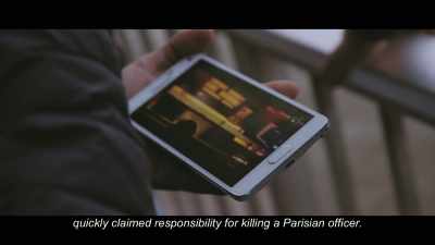 ...claimed responsibility
for killing a Parisian officer. - City of Ghosts