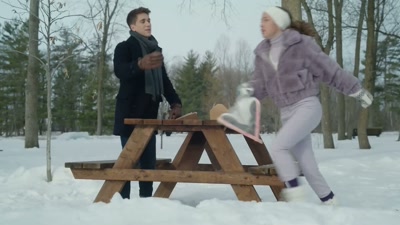 Claire, you're so much cuter
than her. - Snow Day