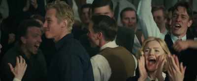 - (CLAMORING)
- (CHEERING) - The Boys in the Boat