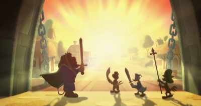 (clangs) - Legend of the Three Caballeros