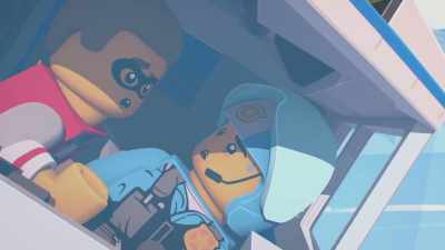 -[clanks]
-[screams] - LEGO City Adventures