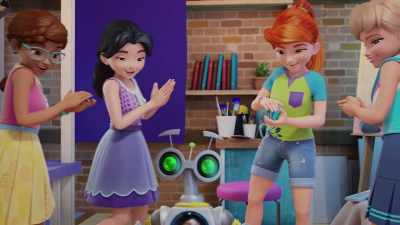 [CLAPPING]ANDREA: ♪ Mrs. President ♪ - LEGO Friends: Girls on a Mission