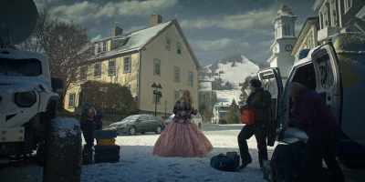(CLAPPING) Ooh!
Let's snow! That means, "Let's go." - Godmothered