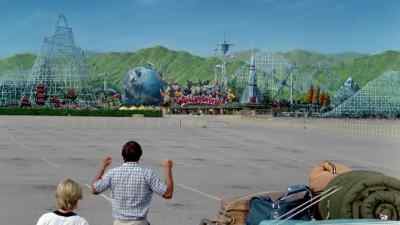 CLARK:
Aah. First ones here. First ones here. - National Lampoon's Vacation