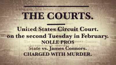 CLARKE:
But Connors is acquitted, - True Terror with Robert Englund