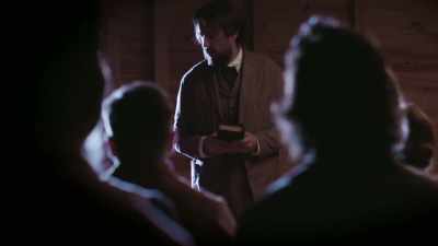 CLARKE:
That first night that Taylor
shows up - True Terror with Robert Englund