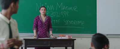Class, I'm your new teacher,
Naina Mathur. - Hichki