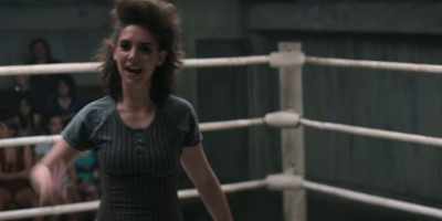 Classic American! You run away. Bye-bye. - GLOW