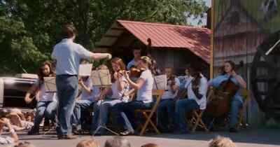 [Classical music playing] - Hannah Montana: The Movie