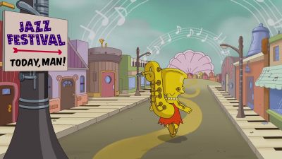 (classical music playing) - The Simpsons