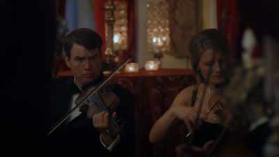 [classical music plays]
** - Royal New Year's Eve