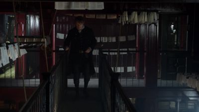 [ clatter in the distance ] - Outlander