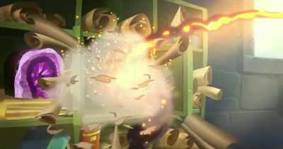 -(clattering)
-(bottles shattering) - Legend of the Three Caballeros