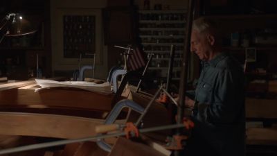 (clattering upstairs) - NCIS