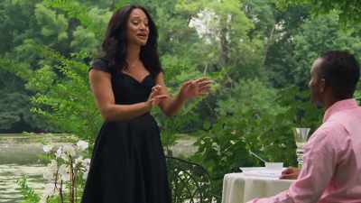 (Claudia laughing) - The Engagement Dress
