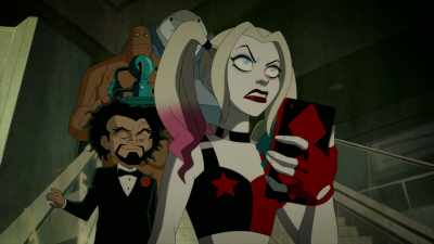 [Clayface whispering] - Harley Quinn