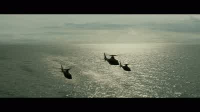 Clean up crew approaching Mana One. - Meg 2: The Trench