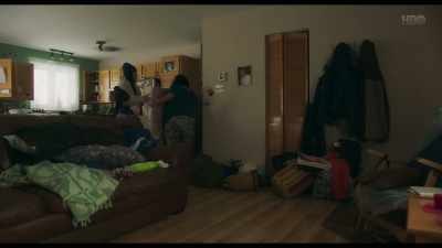 Clean this up fast.
Your dad needs the floor. - Kuessipan