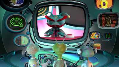 [clearing throat] - Alien TV