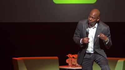 Clearly...
Clearly, I was about to be rich. - Dave Chappelle: What's in a Name?