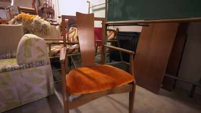Clearly, I don't see,
you know, orange velvet - Why the Heck Did I Buy This House?
