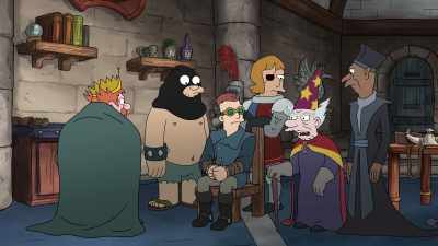 Clearly, sire,
he is not only a shape-shifter but a liar. - Disenchantment