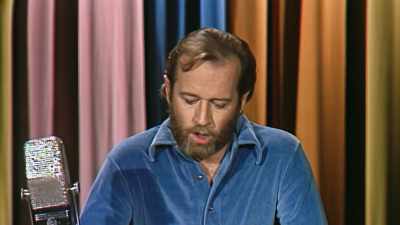 (CLEARS THROAT)
...an open manhole cover - George Carlin's American Dream