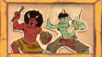 [clears throat] Anyways,
the Mighty Storm Gods. - ONI: Thunder God's Tale