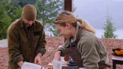 - (clears throat)
- (clears throat) - Chefs vs Wild