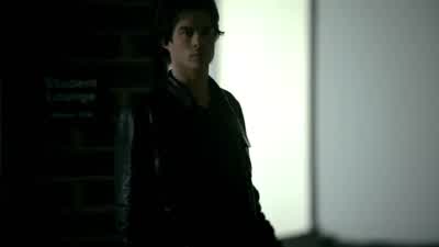 Hey. What were you doing? Looking for ms. Hilden. Why are you in mystic falls? I got a job as a teac - The Vampire Diaries
