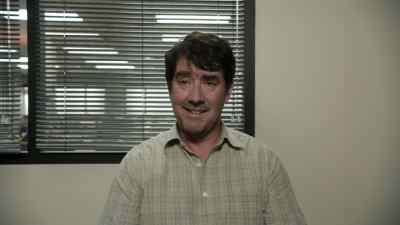 [clears throat] It, I.T. [chuckles] - The Office