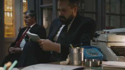 - (CLEARS THROAT)
- (LAUGHS) - Comrade Detective