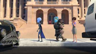 (clears throat loudly) - Megamind vs. the Doom Syndicate