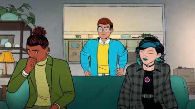 - [clears throat]
- Not exactly a killer icebreaker, Pete. - Your Friendly Neighborhood Spider-Man
