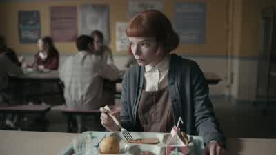 -Is there a school chess club? - The Queen's Gambit