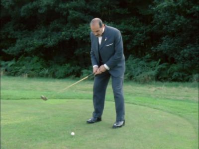[clears throat] - Agatha Christie's Poirot