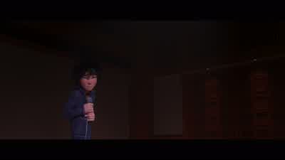 Uh... Hi. - My name is Hiro... - Sorry. My name is Hiro Hamada, and I've been working on something t - Big Hero 6