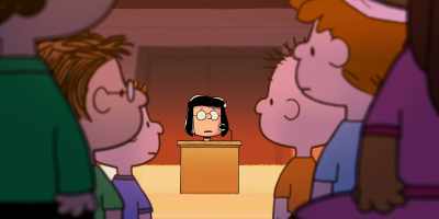 [clears throat] - Snoopy Presents: One-of-a-Kind Marcie