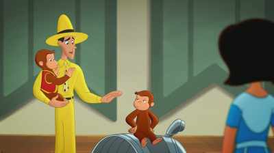 [clears throat] - Curious George: Royal Monkey