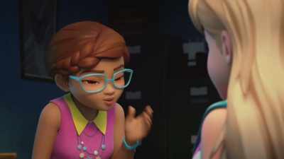 [CLEARS THROAT]
They still have to go back - LEGO Friends: Girls on a Mission