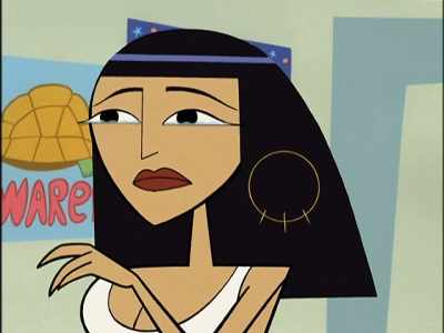 Cleo was left alone, - Clone High