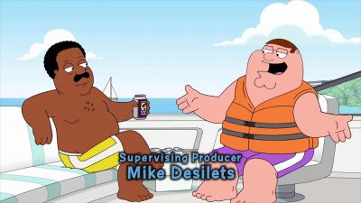 Cleveland, aren't you waterskiing? - Family Guy