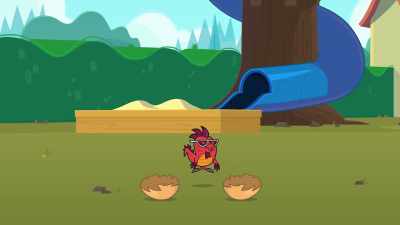 (Click, rotors beat, whooshes) - Total DramaRama