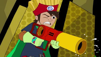 -(CLICKS)
-Huh? Uh oh. - American Dragon: Jake Long