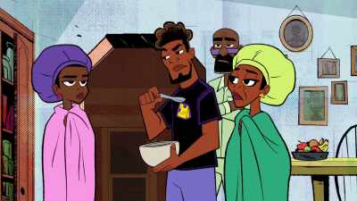 - (clicks)
- (sighs) - Marvel's Moon Girl and Devil Dinosaur