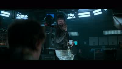 Kick on the floods. - Alien