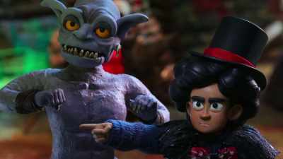 -[clicks] Throw him out.
-[growls] - Marvel's M.O.D.O.K.