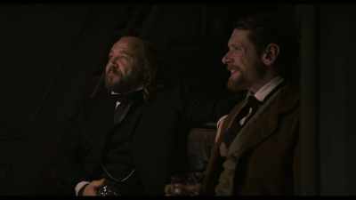 [CLICKS TONGUE]
Fierce operator, that Baxter. - The North Water