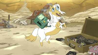[ Clicks tongue ] - Adventure Time: Fionna & Cake