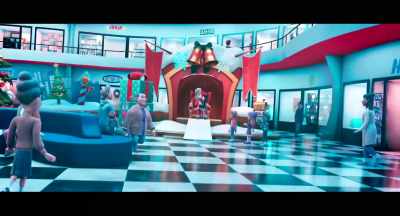 Cliff Klaustofsky was
a typical mall Santa. - SuperKlaus